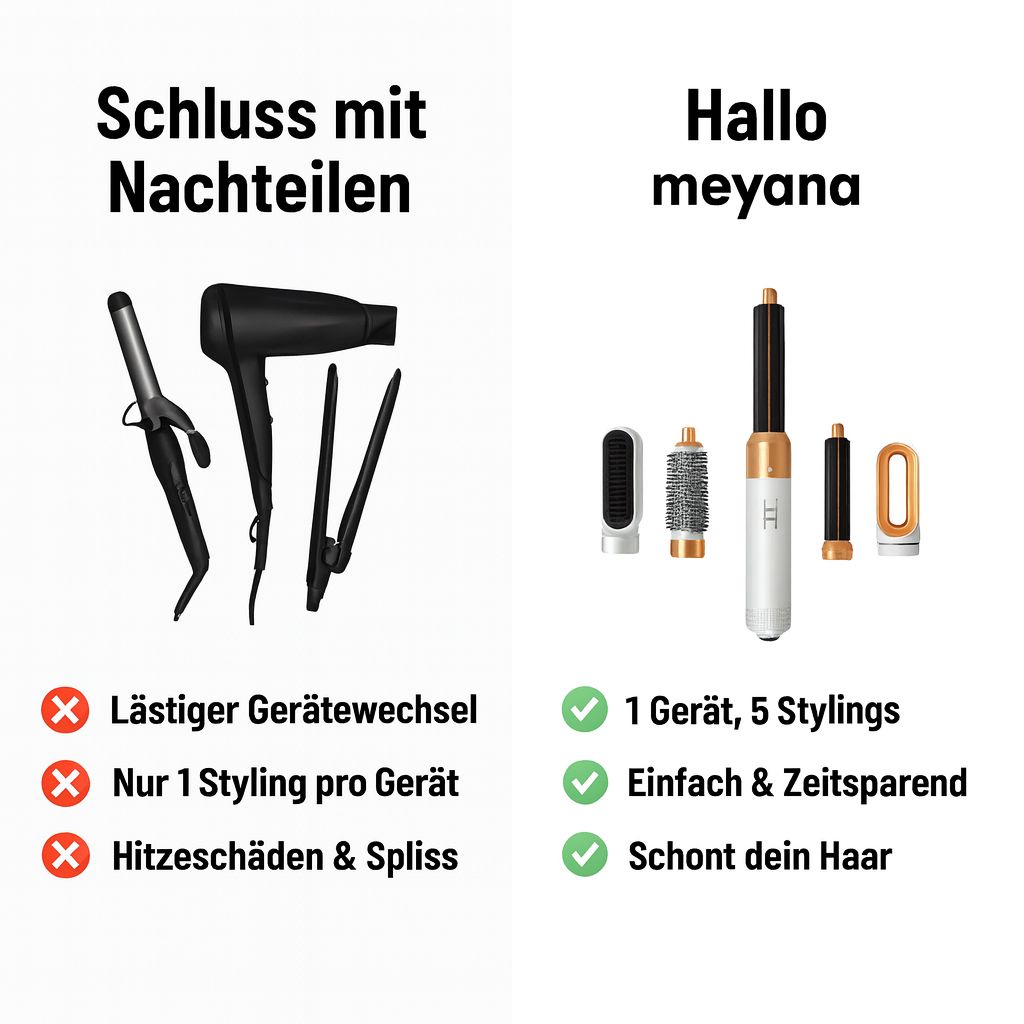 MEYANA'S 5-IN-1 HAIRSTYLER